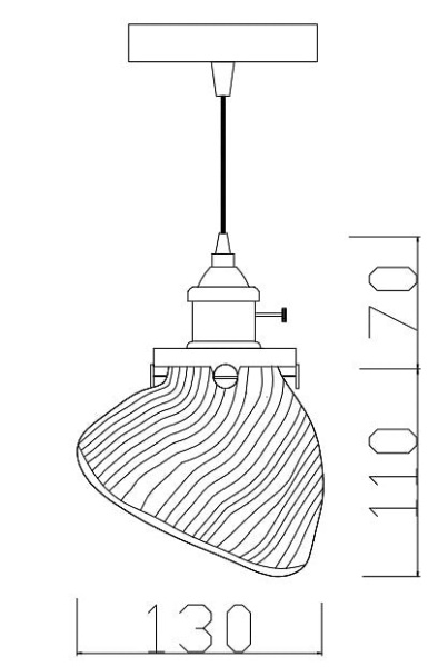 Подвесной светильник Imperiumloft Loft Sea Shell 40,57