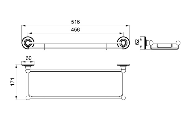 Полка Timo Nelson 160072/02