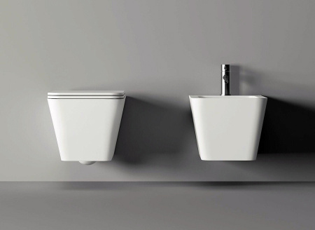 Подвесное биде Alice Hide 31220101 белое глянцевое