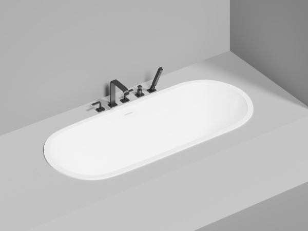 Ванна из искусственного камня Salini Ornella 180x80 103511G