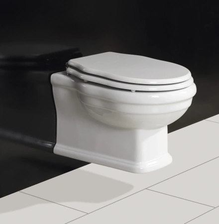 Унитаз подвесной BelBagno Boheme BB115CH безободковый, белый