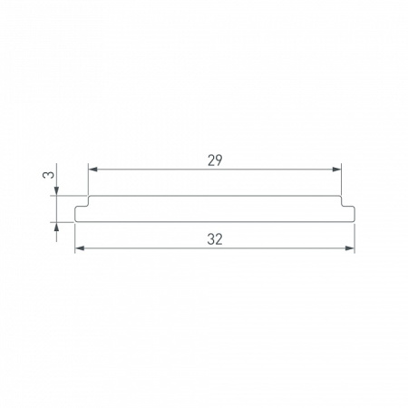 Рассеиватель Arlight LINE 062982