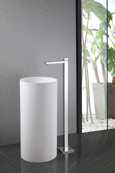 Напольный смеситель для раковины Abber Daheim AF8241 хром