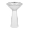 Раковина Gessi Cono 45 см 45907#521 белый матовый